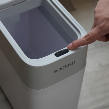 ROOMMI Handsfree 充電滑蓋感應垃圾桶 12L