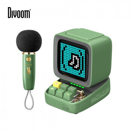 【好買點數放大】【Divoom】Ditoo-5M  行動KTV像素藍牙喇叭（三色）