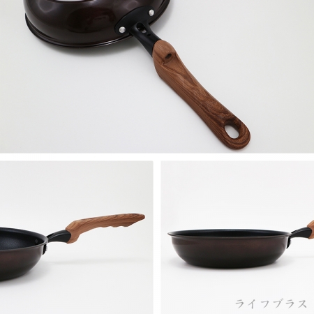 日本製和樂亭IH大金不沾平底鍋-20cm-2支