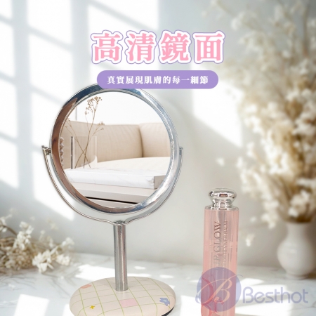 【Besthot】可愛造型小立鏡 桌鏡 直立鏡