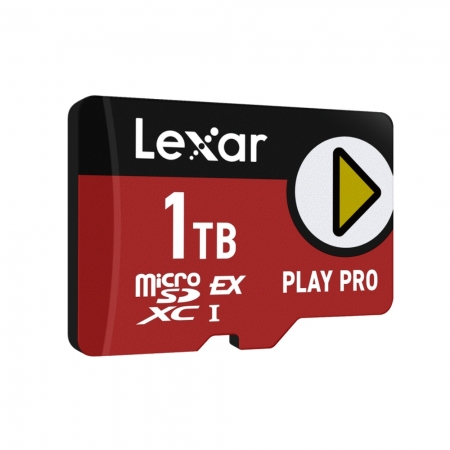 Lexar 雷克沙 1TB PLAY PRO Express microSD EX 超高速記憶卡 任天堂NS2專用 記憶卡（LX-PLAYPRO-1TB）