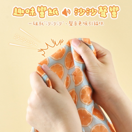 貓本屋 貓隧道袋 響紙貓玩具
