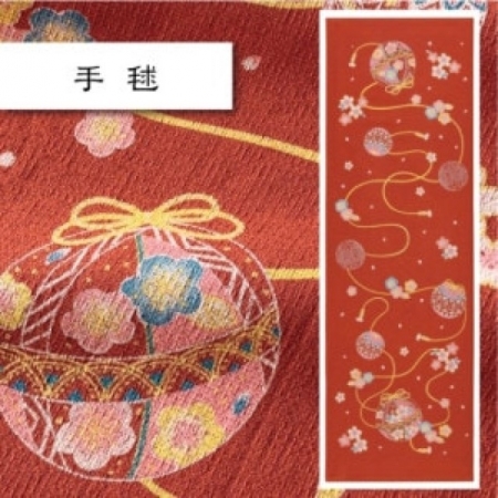 今治著色拔染毛巾-手毬/葫蘆