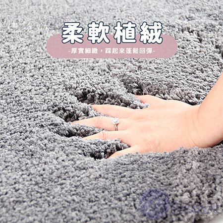【Besthot】植絨吸水防滑地墊 浴室地墊 加厚腳踏墊 
