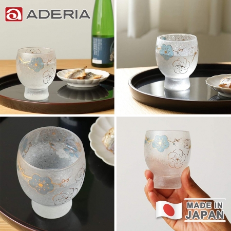 【ADERIA】日本製 四季巡禮酒杯/清酒杯4入組145ml