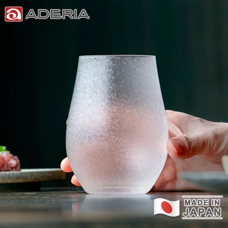 【ADERIA】日本製冰晶系列薄口酒杯360ml-3入組