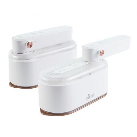 【義大利Giaretti 珈樂堤】手持平燙/掛燙兩用蒸氣熨斗 GT-FS890 （薰衣草紫/奶油白）
