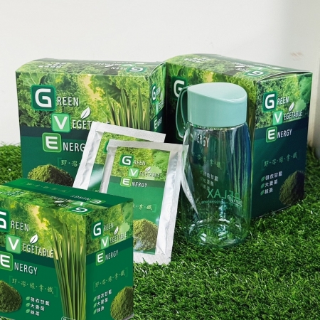 GVE 綠蔬能即溶綠拿鐵-3盒（15包/盒）