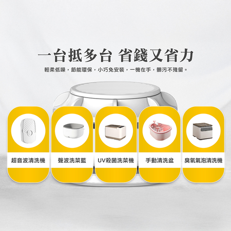 【SAOSIS 守席】德國品牌蔬果洗淨機（電解洗淨技術 帶走深層髒汙）