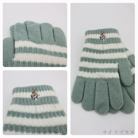 比得兔雪花兒童刺繡手套-17.5cm-GL5634/節色兒童刺繡手套-18cm-GL5635-4雙入