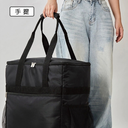 黑潮滑輪式保溫保冷袋-直立-60L-1入
