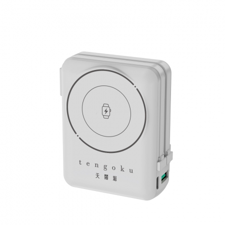 【tengoku天閤堀】九合一磁吸防爆固態電芯行動電源10000mAh