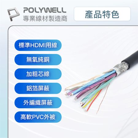 POLYWELL HDMI轉VGA 訊號轉換器 1080P FHD HDMI VGA 轉接線 轉接頭 寶利威爾 台灣現貨