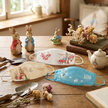 【PETER RABBIT 比得兔】4D立體醫用口罩-單盒8入-3款 3盒一組