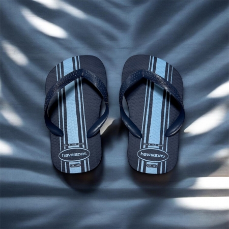 【哈瓦士havaianas】 巴西人字拖 男款 Color Essential/藍
