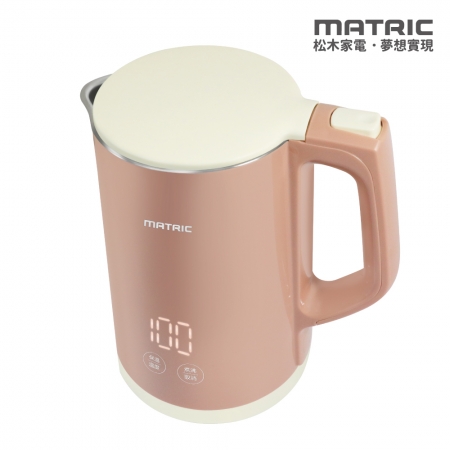 【MATRIC 松木家電】1.5L觸控式智能定溫快煮壺（STRIX溫控器） MG-KT1511M 