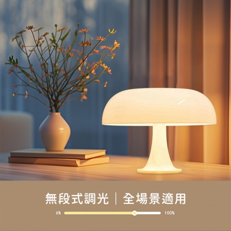 【好拾選物】北歐蘑菇台燈 氛圍燈 小夜燈25cm-2色