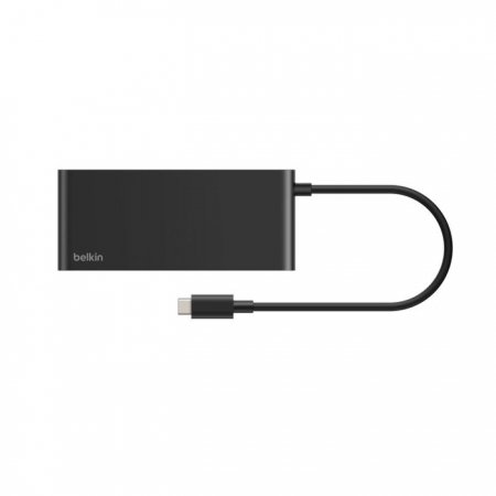 Belkin Connect USB-C 8合1 100W集線器 HUB 附乙太網路孔 INC024
