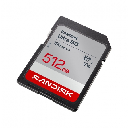 SanDisk Ultra GO 512G SDXC 相機記憶卡 V10 U1（SD-SDUGN-512G）