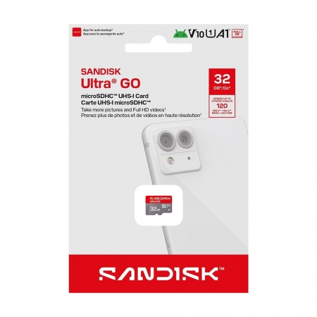 SanDisk Ultra GO 32G microSD TF記憶卡 V10 A1（SD-SQUGN-32G）