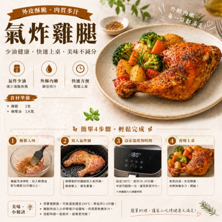 【赤豪家庭私廚】椒鹽帶骨雞腿2支/包（170g±10%/支）