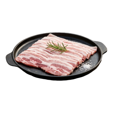 【好神】韓式厚切三層去皮豬五花肉片｜400g/包  4包組