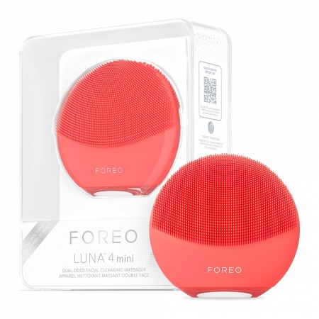 【FOREO】LUNA 4 Mini 智能雙面淨透潔面儀 洗臉機 天空藍/珊瑚紅/薰衣紫/浪漫粉