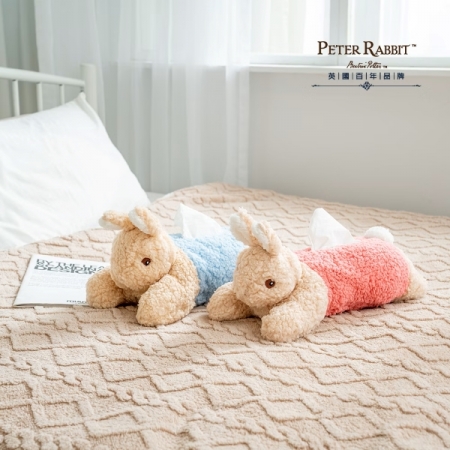 【PETER RABBIT 比得兔】比得兔趴趴兔造型面紙套