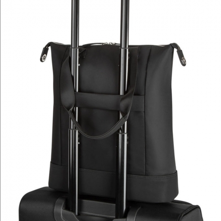 【Targus】Newport 15吋 經典托特包 - 尊爵黑 TBO002（TG-TBO002）
