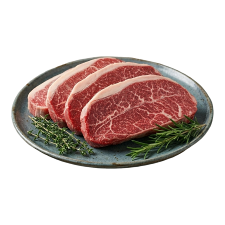 【好神】 美國SBA無骨黑牛板腱牛排｜100g/片  10片組