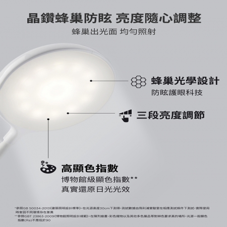 PHILIPS 飛利浦 66150 酷鴻全光譜充電檯燈 PD047 三段調光 護眼檯燈 小夜燈 桌燈 檯燈 充插兩用