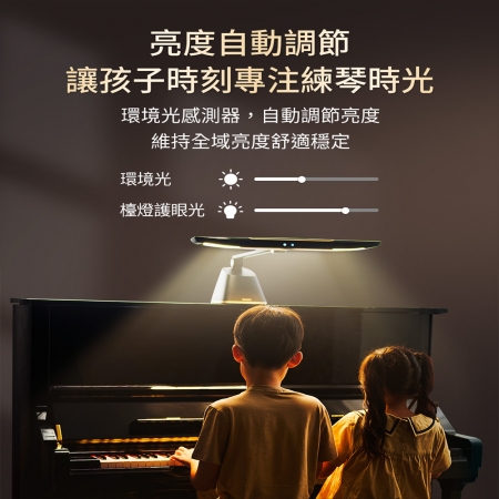 PHILIPS 飛利浦71669 軒律LED護眼鋼琴燈（PD053）檯燈 