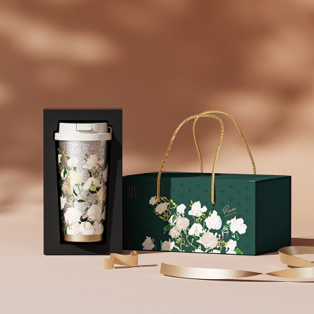 GERM格米 THE MET致敬梵古系列純鈦閃耀杯 玫瑰 500ML（GERM-M1151）