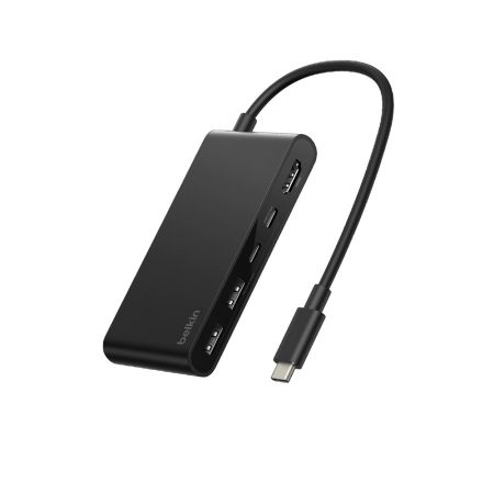 Belkin USB-C 5合1 Hub 集線器 5Gbps 100W PD （AVC022fqBK）