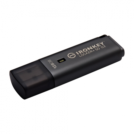 Kingston 金士頓 128G IronKey Locker＋ 50 G2 USB3.2 加密 隨身碟（KT-IKLP50G2-128G）