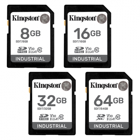 Kingston Industrial 工業級 SDHC 記憶卡 32GB 高耐用 U3 V30 大卡（KT-SDIT-32G）