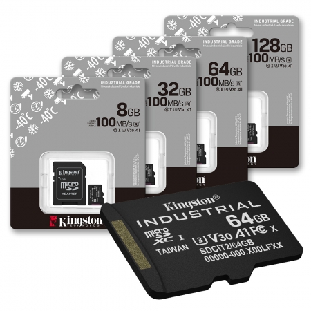 金士頓 INDUSTRIAL microSD U3 V30 工業用 高耐用 32GB 記憶卡 （KTSDCIT2-32G）