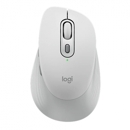 Logitech 羅技 M840L 多工靜音無線滑鼠 大手版 石墨黑/珍珠白（LOGI-840L）