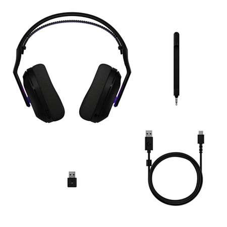 Logitech 羅技 G522 LIGHTSPEED 三模無線遊戲耳機 黑/白（LOGI-G522）