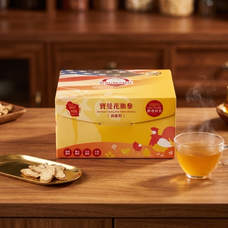 寶曼花旗參滴雞精禮盒