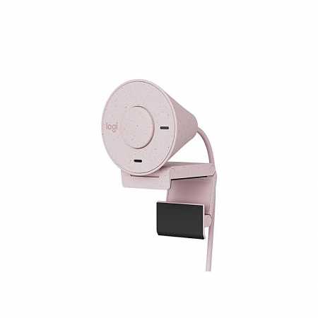 Logitech 羅技 Brio 300 網路攝影機 玫瑰粉（LOGI-B300R）