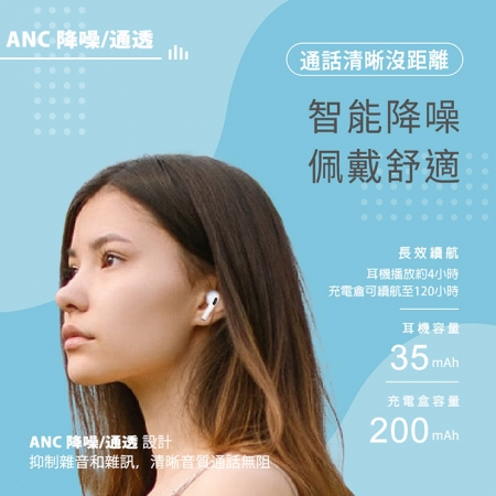 Songwin BASS＋/ANC降噪 無線藍牙耳機（BT3200）