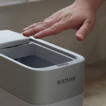ROOMMI Handsfree 充電滑蓋感應垃圾桶 12L