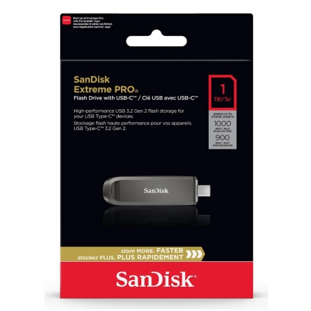 SanDisk CZ890 Extreme PRO 1TB USB-C 金屬 固態隨身碟 代理商公司貨（SD-CZ890-1TB）