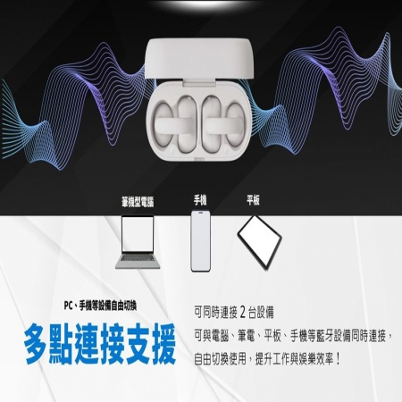 【好買點數放大】PHILIPS 飛利浦 耳夾式真無線藍牙耳機 TAQ2000 