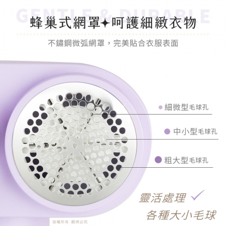 aibo 雙刀頭充電式 數顯電動除毛球機（三檔轉速）