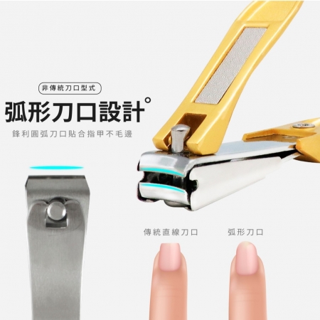 SUNDEN經典螳螂型設計指甲剪（中） 防飛濺