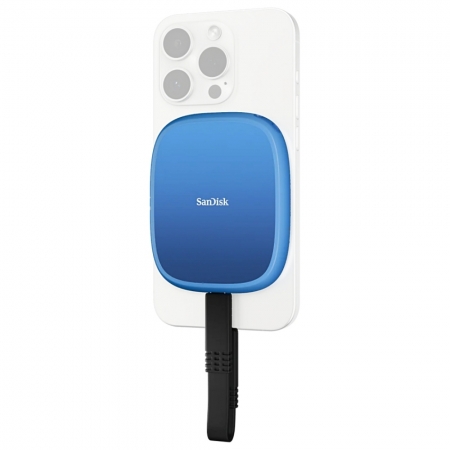 SanDisk 1TB Creator Phone 可攜帶 固態式 SSD硬碟 公司貨 MagSafe相容（SD-SSDE62C-1TB）