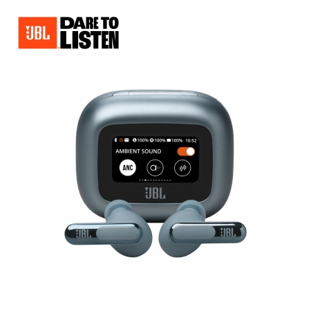 【JBL】Live Beam 3 觸控螢幕真無線降噪藍牙耳機