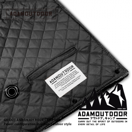 【ADAMOUTDOOR】 USB加熱暖心毯 ｜隨身小電毯 USB小電毯  發熱披肩 溫碳纖維發熱絲 格紋輕便暖毯【露營/戶外/居家/辦公保暖必備】